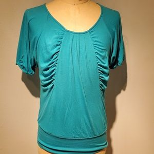 Studio Y L Ruched Front Top